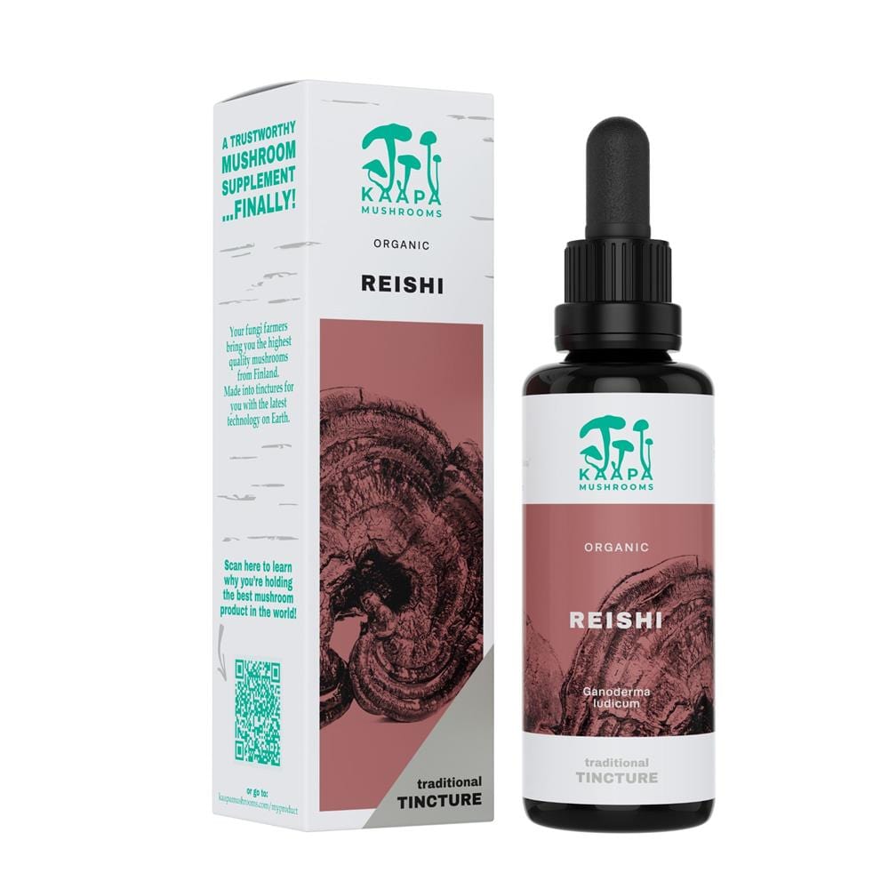 Reishi Mushroom Organic Extract Tincture, Kaapa Mushrooms