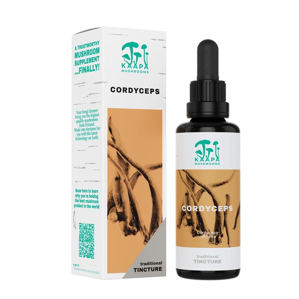 Cordyceps Mushroom Organic Extract Tincture, Kaapa Mushrooms