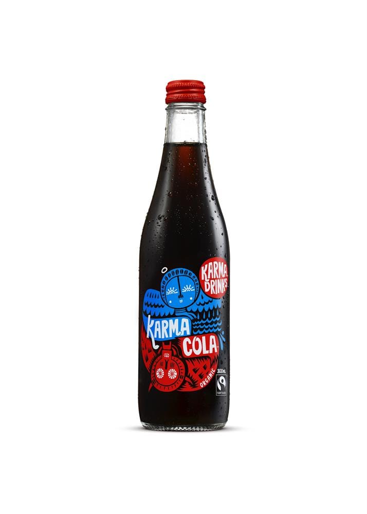 Karma Cola Organic Fair Trade and Ethical Cola, Karma Cola