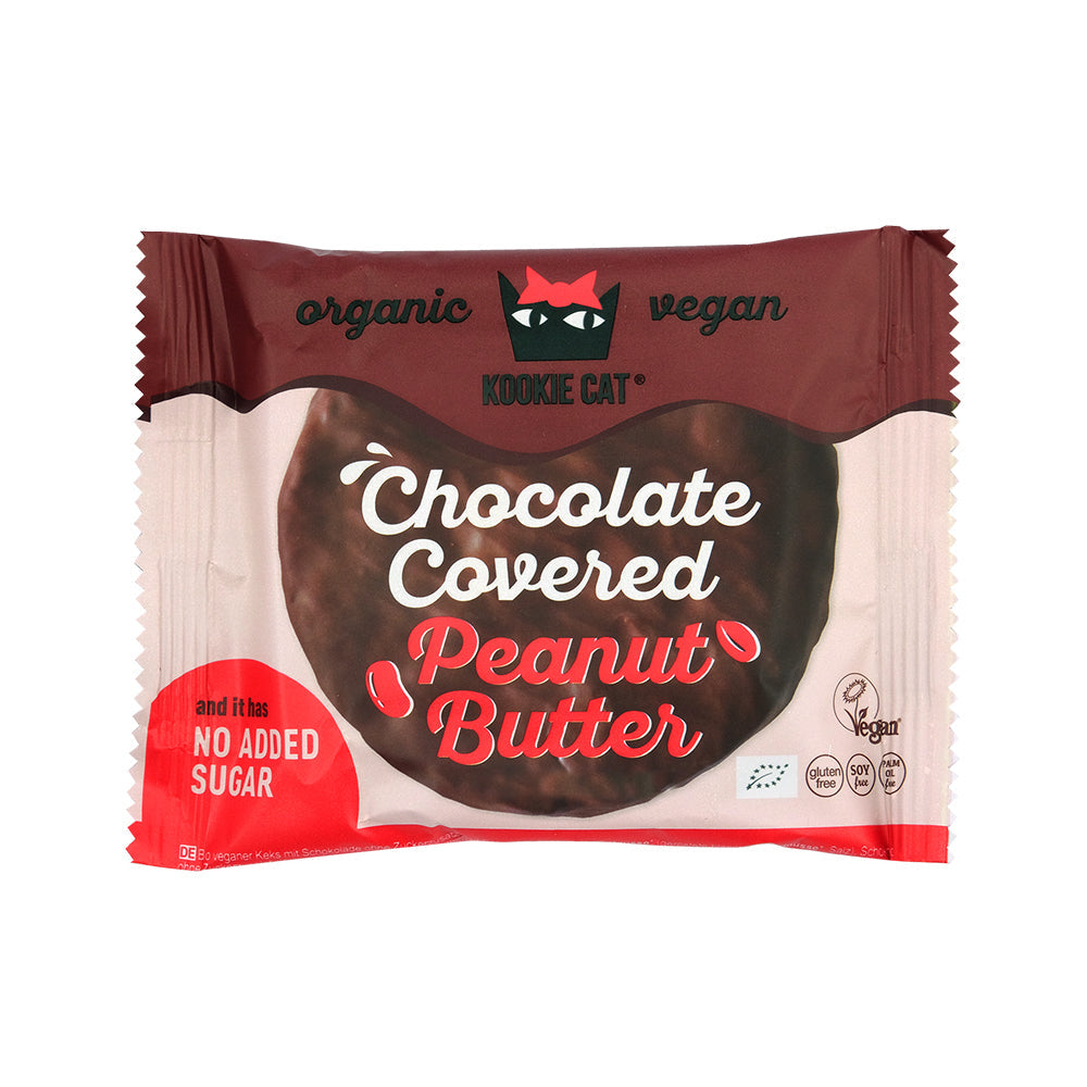 No Added Sugar Chocolate Cookie with Peanut Butter 50g, Kookie Cat