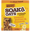 Gut Friendly Oat Bars - Peanut Butter & Banana Multipack 126g, SOAK'd OATS