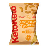 KetoKeto Crunch Puffs 10x80g Vegan Cheese