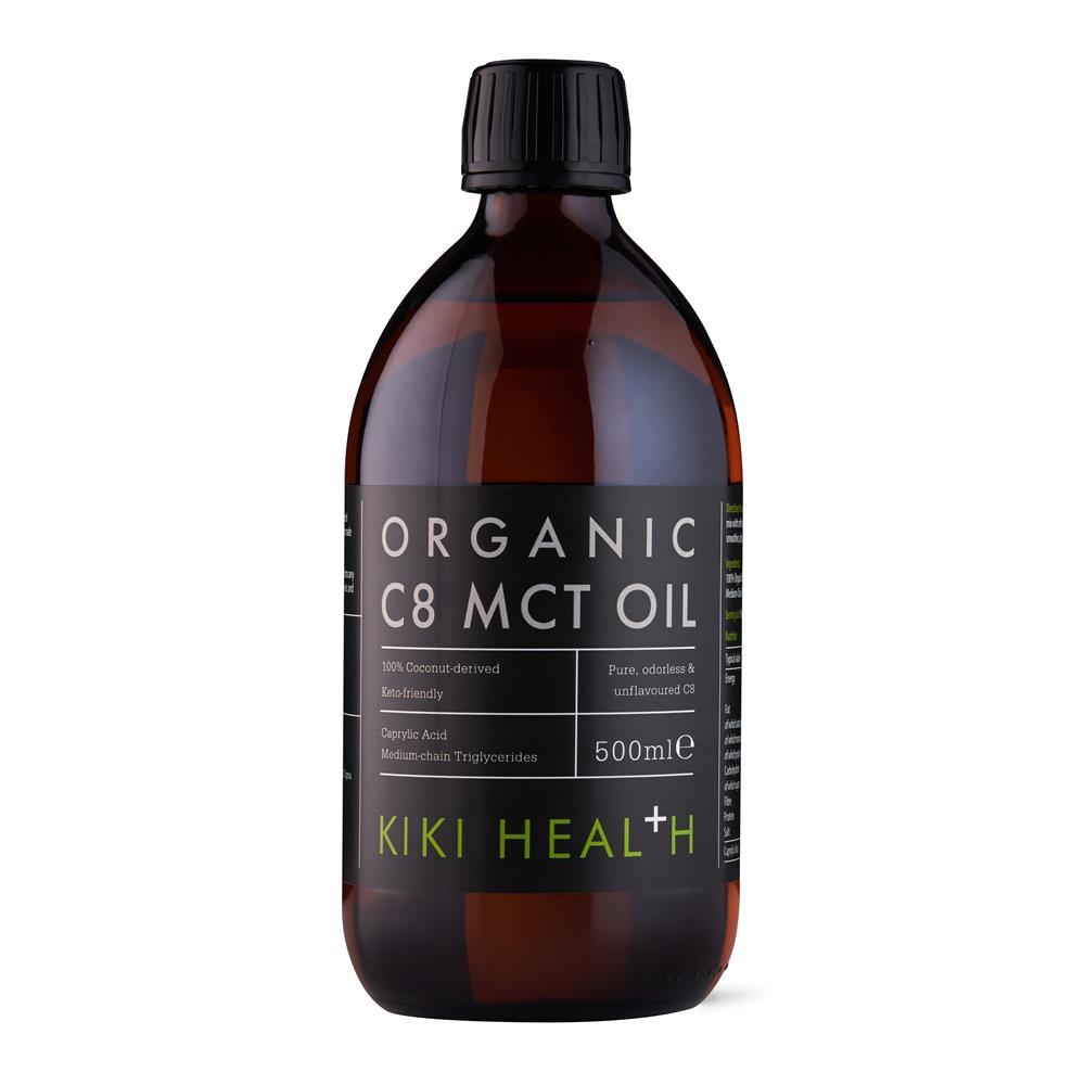 Organic C8 MCT Oil - 500ml, KIKI Health