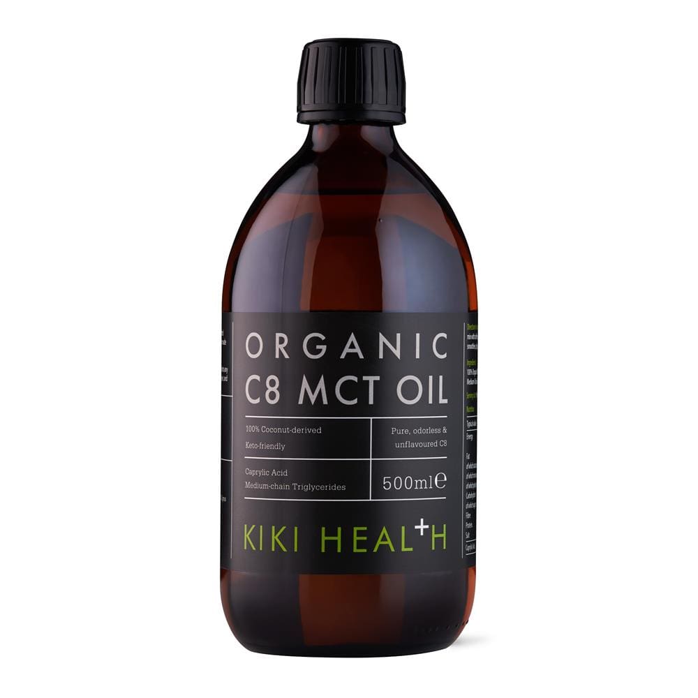 Organic C8 MCT Oil - 500ml, KIKI Health