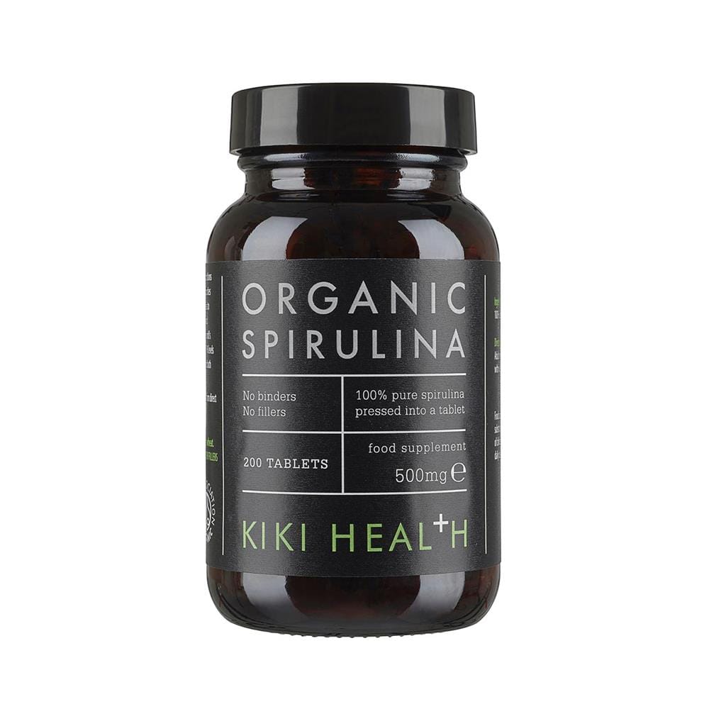 Organic Spirulina Southern India 200 Tablets, Kiki