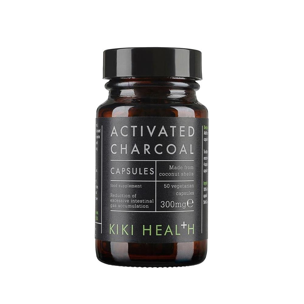 Activated Charcoal - 50 Vegicaps, KIKI Health