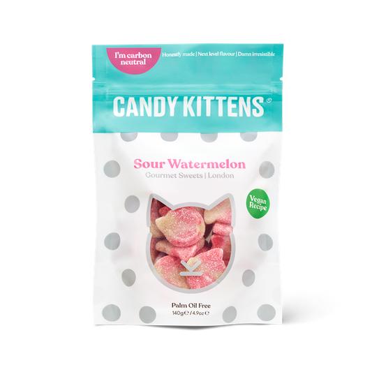 Candy Kittens 10x140g Sour Watermelon