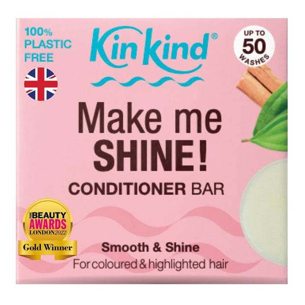 KinKind Make me SHINE! Conditioner Bar 40g, KinKind