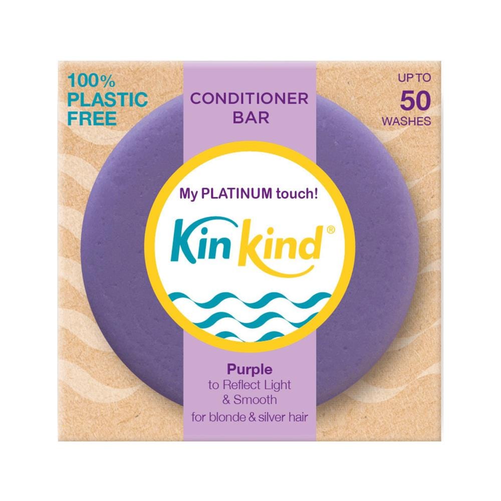 KinKind My PLATINUM touch! Purple Conditioner Bar 40g, KinKind