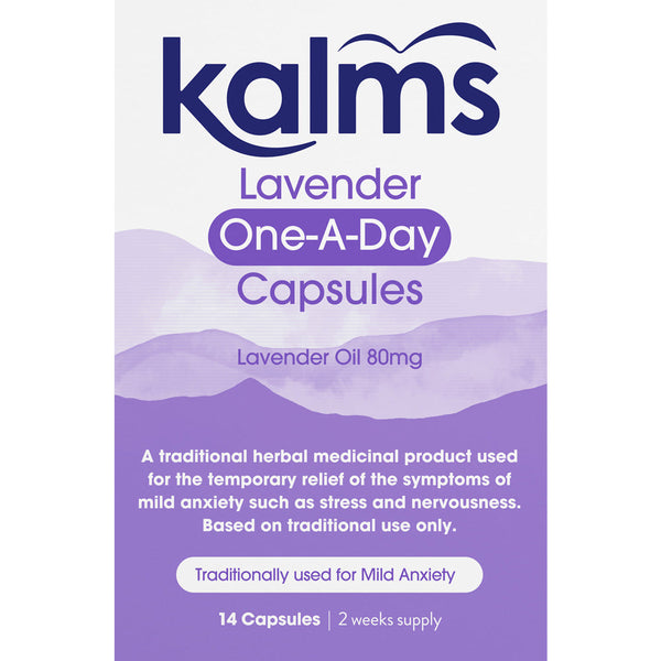 Lavender One-a-Day 14 Caps, Kalms