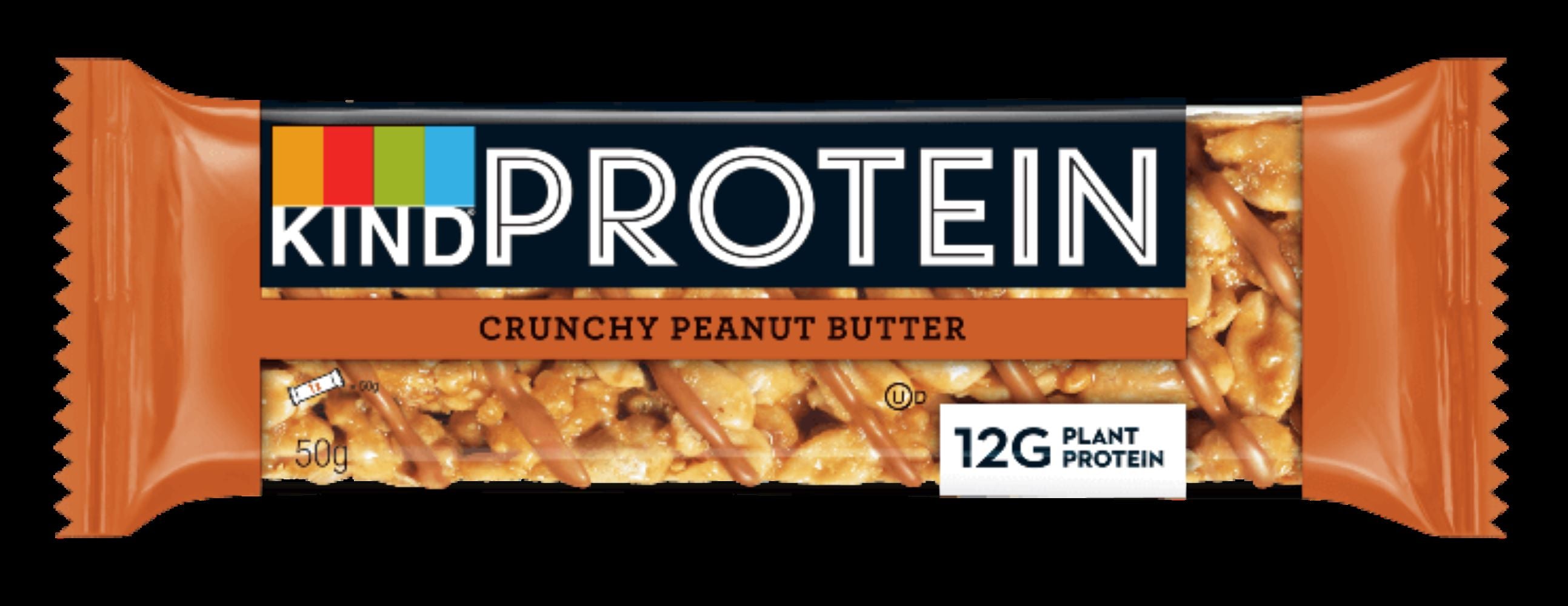 Protein Crunchy Peanut Butter Bar 50g, Kind