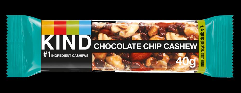 Chocolate Chip Cashew Bar 40g, Kind