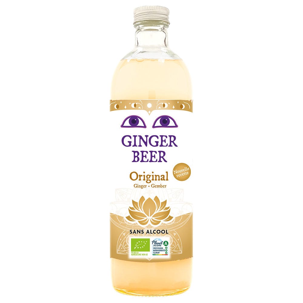 Non Alcoholic Fermented Ginger Beer 750ml, Karma Kombucha