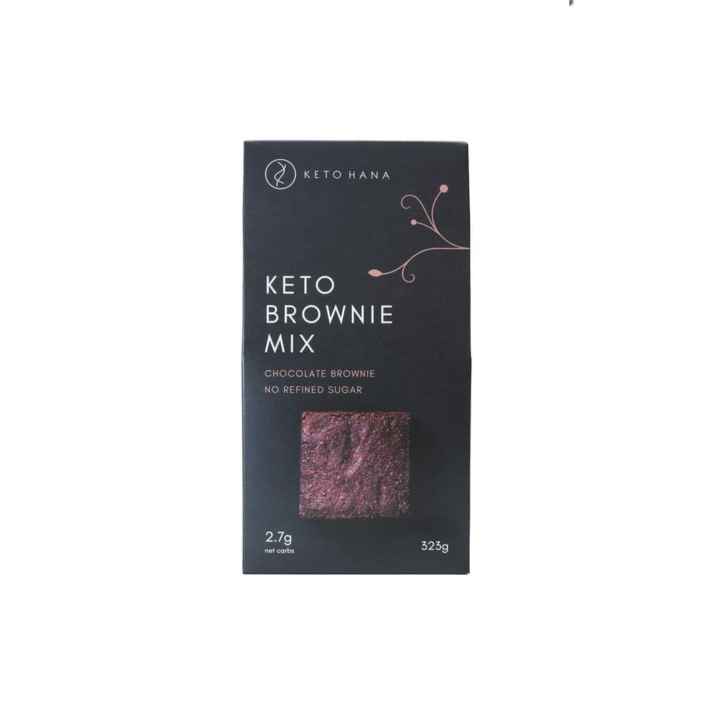 Keto Hana Brownie Mix 270g, Keto Hana