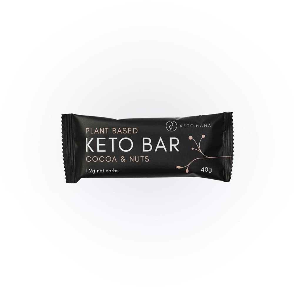 Cocoa & Nuts Keto Bar 40g, Keto Hana