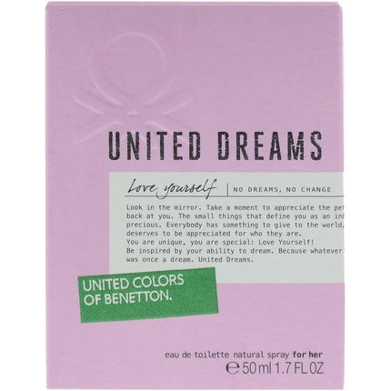 Benetton United Dreams Love Yourself Eau De Toilette 50ml