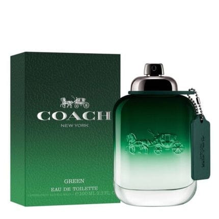 Coach Green For Men 100ml Eau De Toilette EDT Spray - New and Sealed