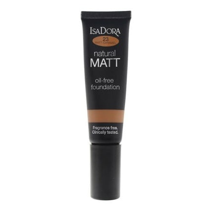 Isadora Natural Matt Oil-Free Caramel Foundation 35ml for Women