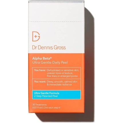 Dr. Dennis Gross Alpha Beta Ultra Gentle Daily Peel for Dehydrated or Sensitive Skin 30 Treatments