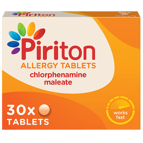 Piriton Allergy Tablets Pack of 30 x 6 | Welzo