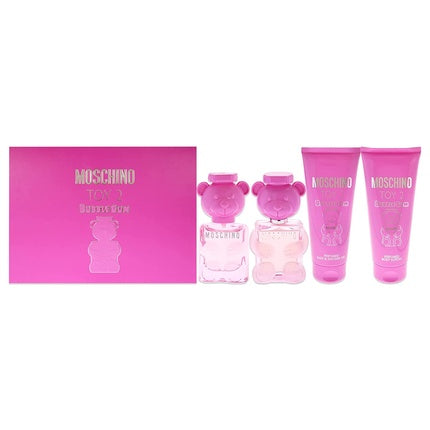 Moschino Toy 2 Bubble Gum Women 4 Piece Gift Set