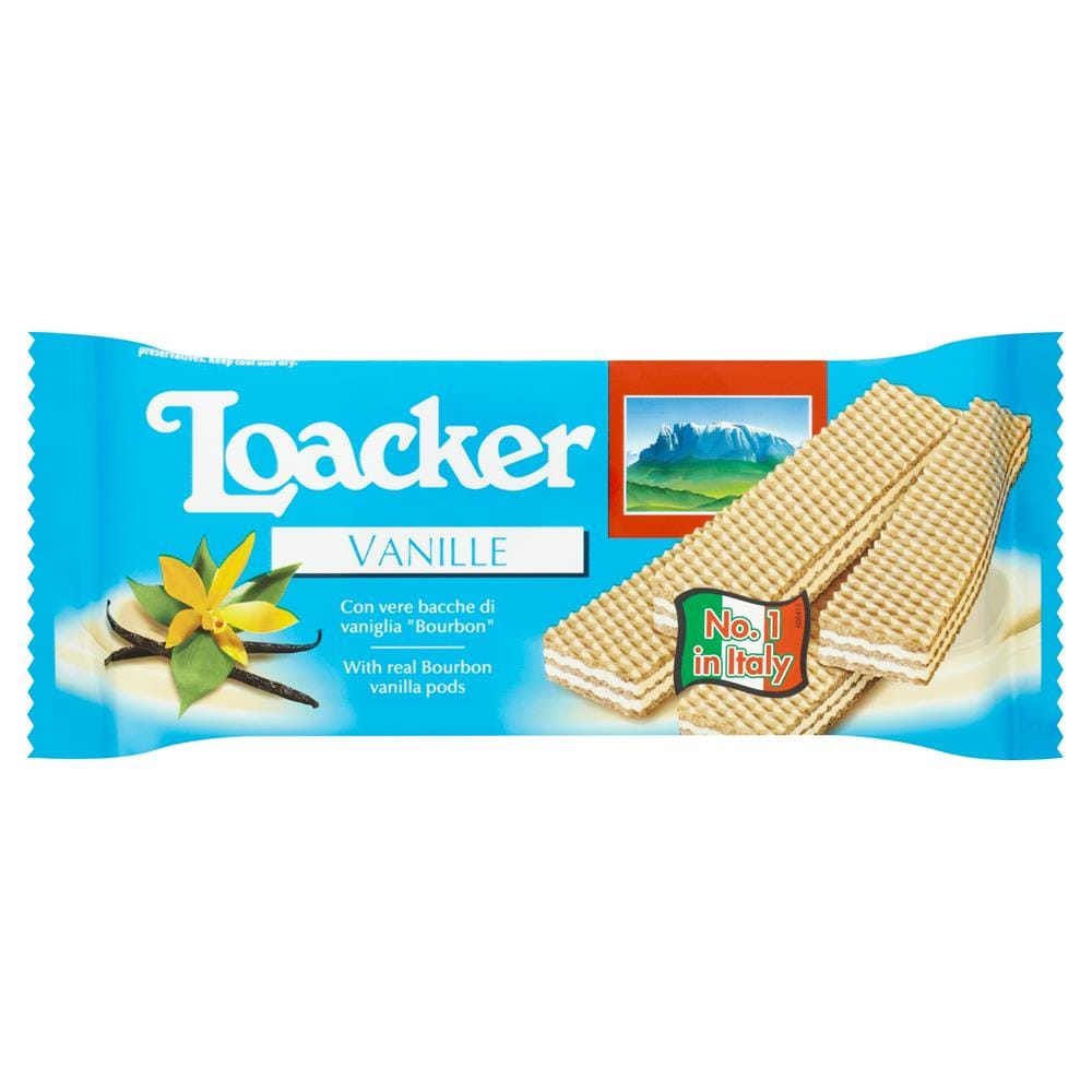 Loacker Vanilla Wafer 28 x 90g, Loacker