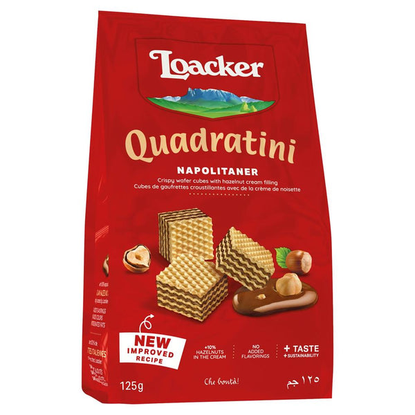 Loacker Napolitaner Quadratini, Loacker