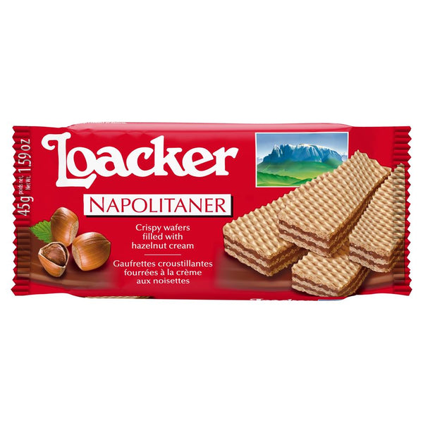 Loacker Napolitaner (25X45G)Single Box, Loacker