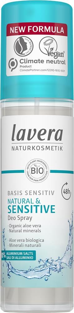 Basis Deodorant Spray 75ml, Lavera