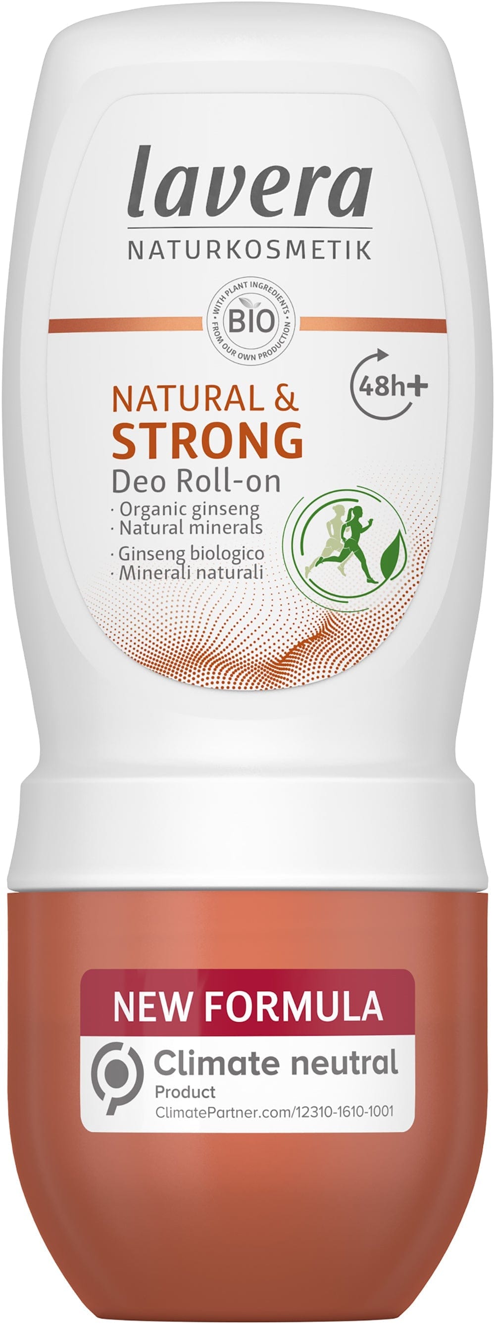 Natural & Strong Deodorant Roll On 50ml, Lavera