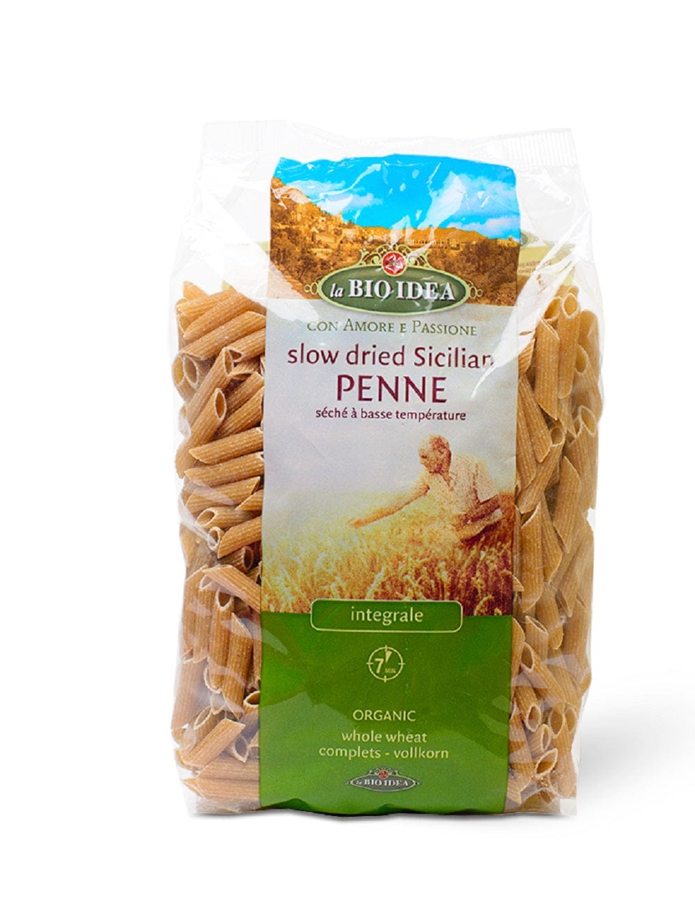 Organic Whole-wheat Penne - 500g Pack, La Bio Idea