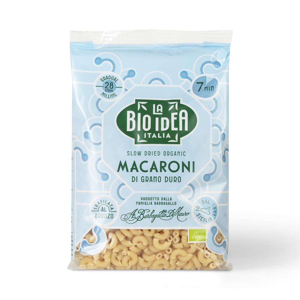 Organic White Macaroni (Elbows)- 500g Pack, La Bio Idea