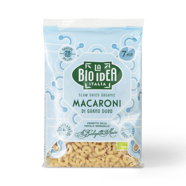 Organic White Macaroni (Elbows)- 500g Pack, La Bio Idea