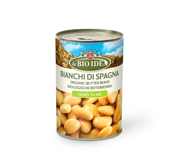 Organic Butter Beans - 400g Tin, La Bio Idea