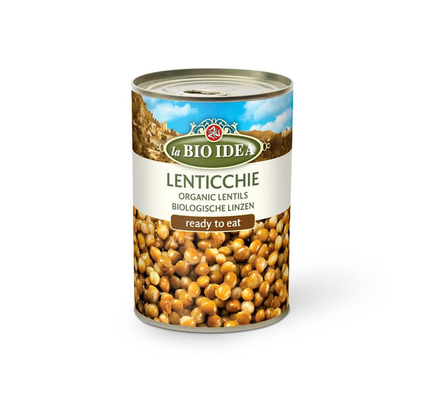 Organic Lentils - 400g Tin, La Bio Idea