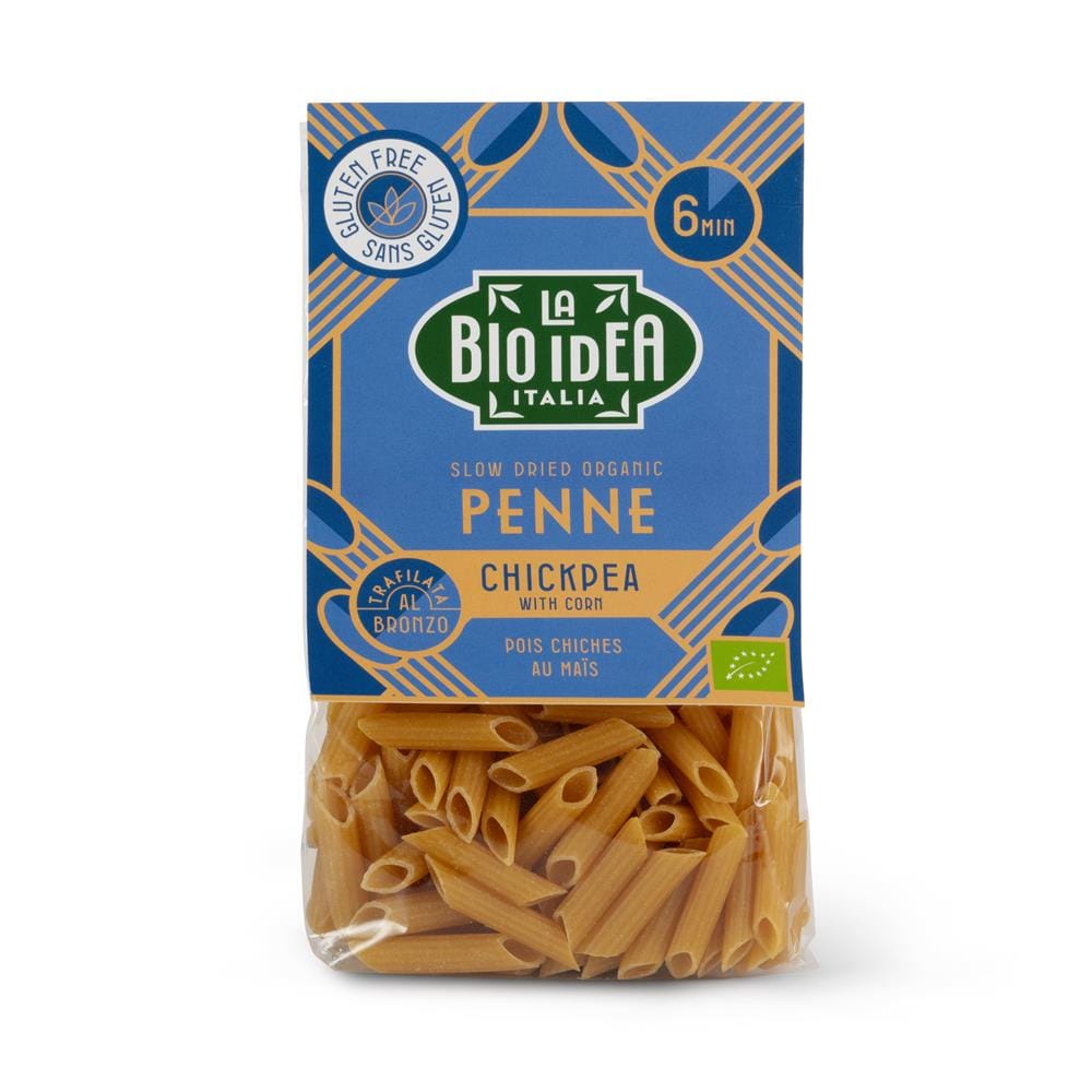 Organic G/F Chick Pea/corn Penne 250g, La Bio Idea