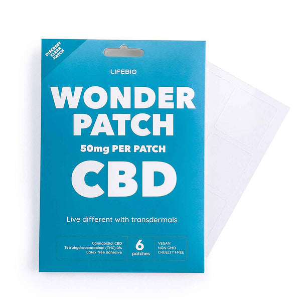 CBD 50 mg Wonder Patch, Lifebio