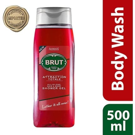 Brut attraktion total duschgel 500 ml