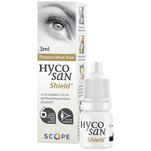 Hycosan Shield Preservative Free Eye Drops 3ml - welzo