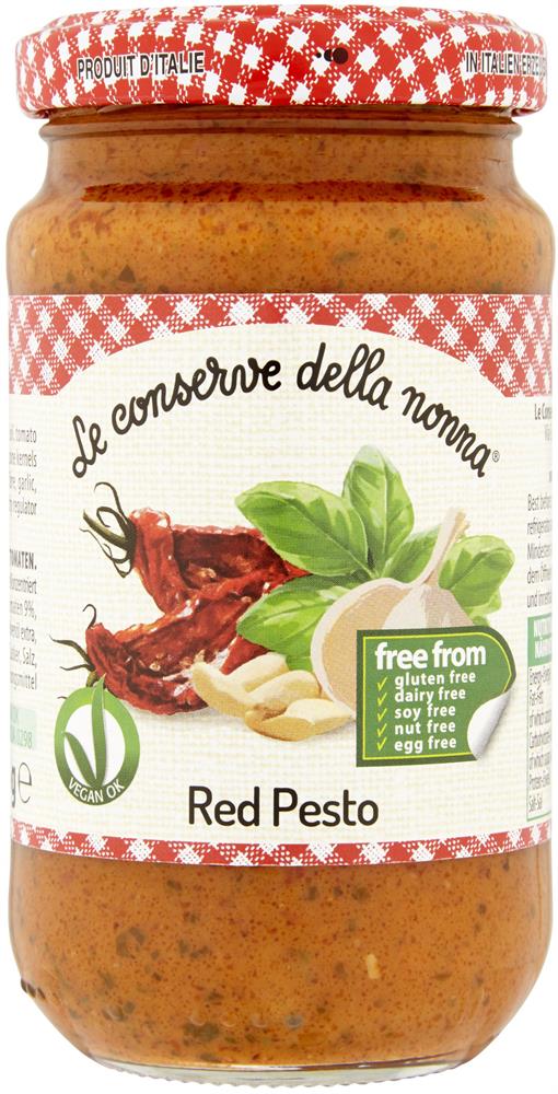 Vegan Red Pesto Sauce 190g, Le Conserve Della Nonna