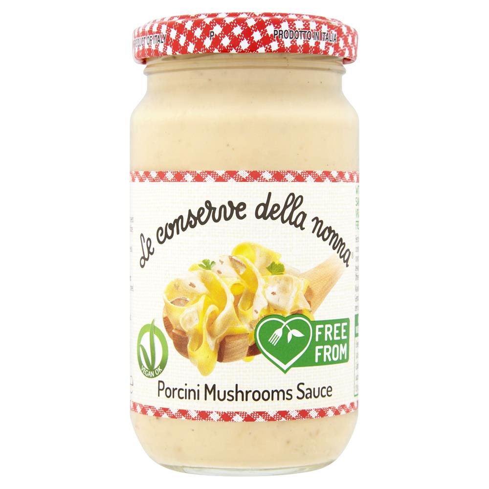 Vegan Porcini Mushroom Sauce 190g, Le Conserve Della Nonna