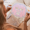 HautlED-LED-Therapie Gesichtsmaske Anti-Aging, Kollagen-Boosting Reduzieren Sie Falten