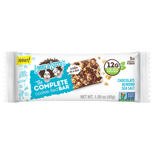 Lenny & Larry's The Complete Cookie-fied Bar 9x45g Chocolate Almond Sea Salt