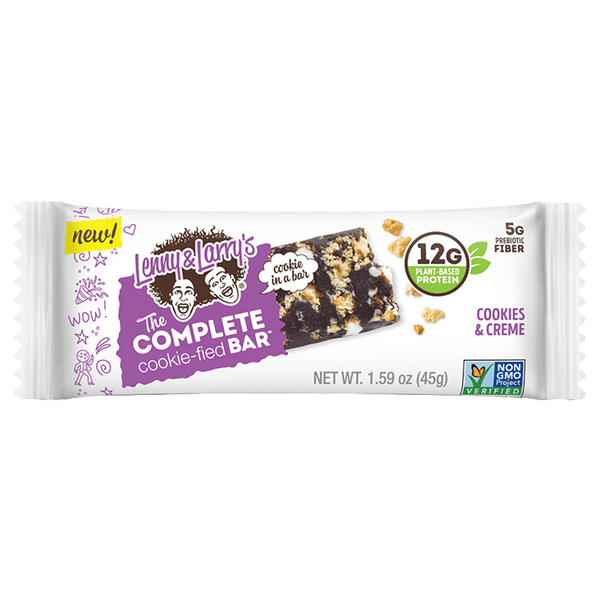 Lenny & Larry's The Complete Cookie-fied Bar 9x45g Cookies & Creme