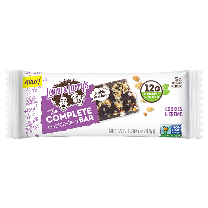 Lenny & Larry's The Complete Cookie-fied Bar 9x45g Cookies & Creme