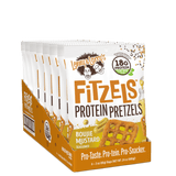 Lenny & Larry's Fitzels 8x85g Boujie Mustard