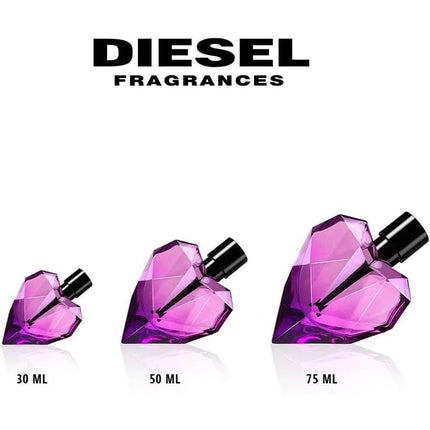 Diesel Loverdose Eau de Parfum Spray Floral Fragrance Perfume For Women 75ml