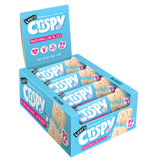 Lexi's Crispy Treats 12x26g Marshmallow Bliss