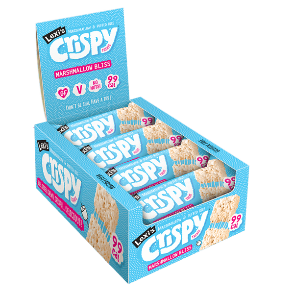 Lexi's Crispy Treats 12x26g Marshmallow Bliss