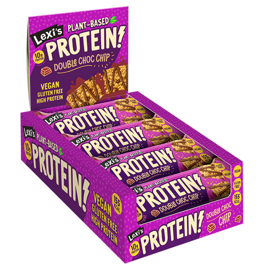 Lexi's Crispy Protein Bars 12x40g Double Choc Chip